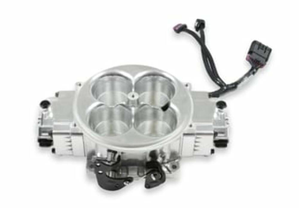 Holley EFI Terminator X Stealth 4500 Service Throttle Body - Shiny 534-305