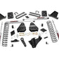 Fits Ford F-250 Super Duty 4WD (2015-2016) 4.5 Inch Lift Kit; No OVLD; 534.2