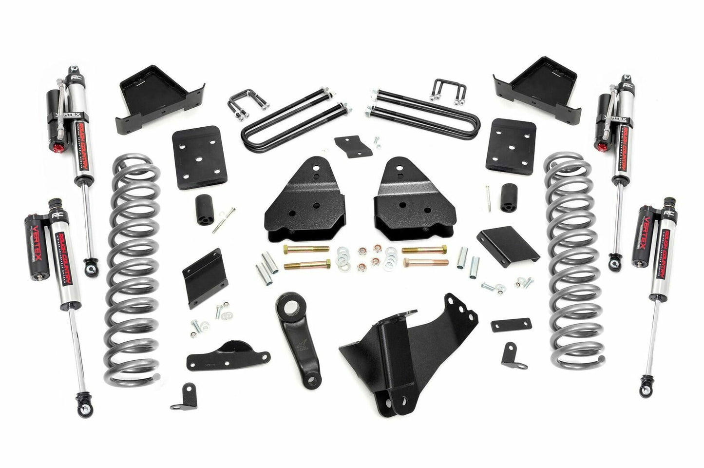 Fits Ford F-250 SD 4WD (2015-2016) 4.5" Lift Kit; No OVLD; Vertex; 53450