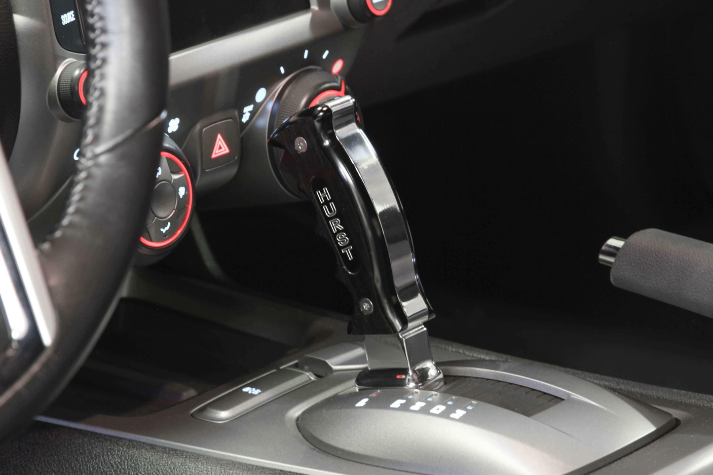 Hurst Billet/Plus Pistol Grip Auto Shift Handle - 5380438