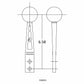 Hurst Billet/Plus Shifter Stick - 5389020