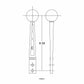 Hurst Billet/Plus Shifter Stick - 5389021