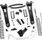 Fits Ford F-250/F-350 SD 4WD (08-10) 6" Lift Kit; Gas; Radius Arm; 539.2
