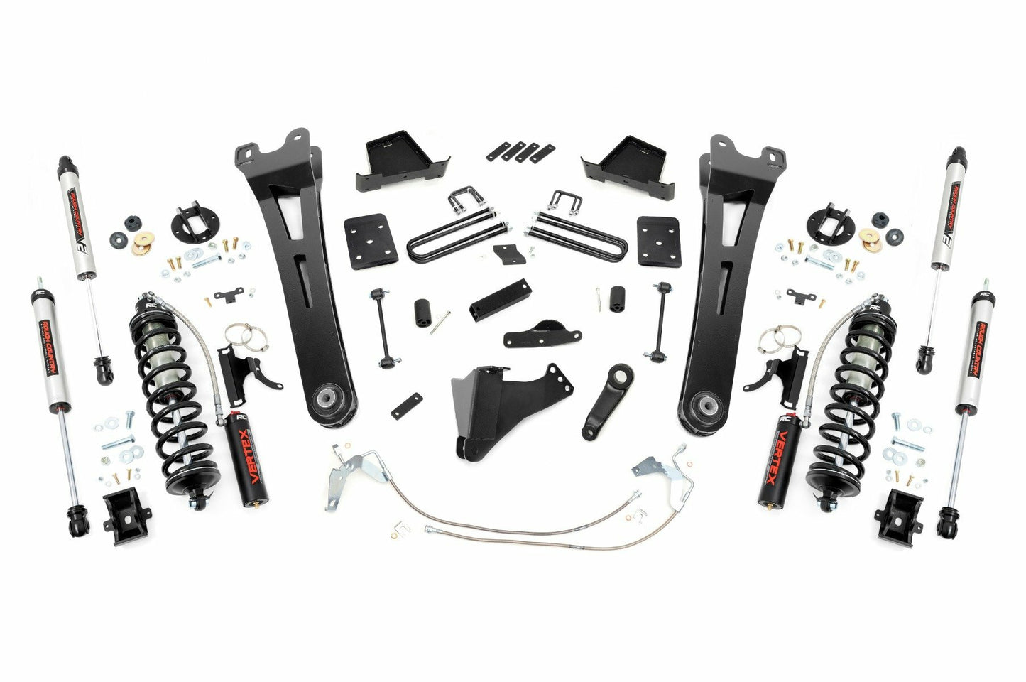 Fits Ford F-250/F-350 SD (08-10) 6" Lift Kit; Gas; Radius Arm; C/O V2; 53958