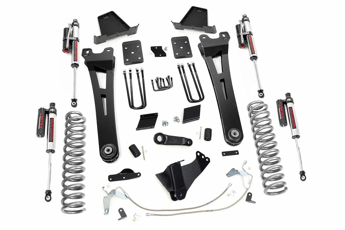 Fits Ford F-250 SD (11-14) 6" Lift Kit; Diesel; Radius Arm; Vertex; 54050