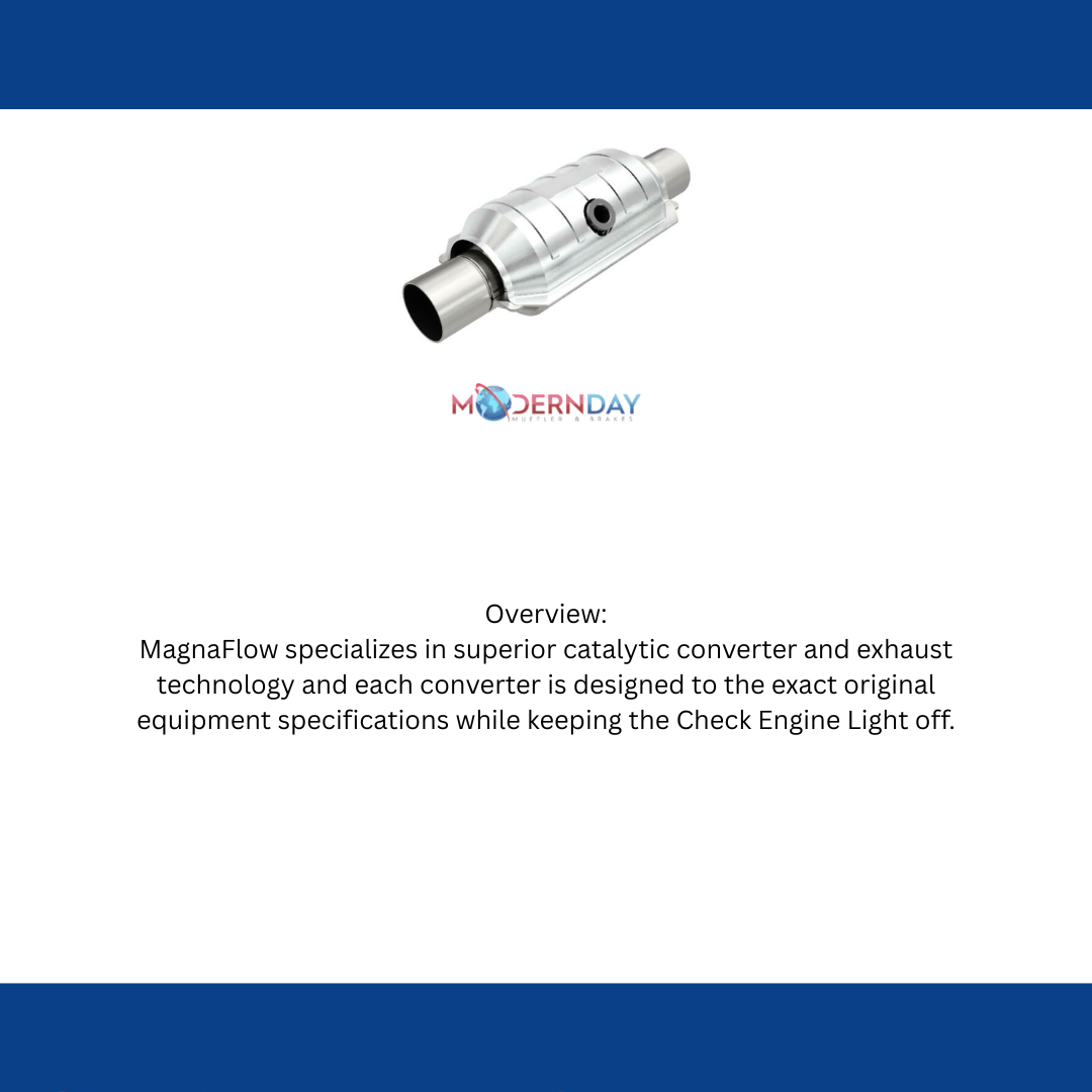 Universal Catalytic Converter 1.75 Mid Bed Sensor 54053 Magnaflow