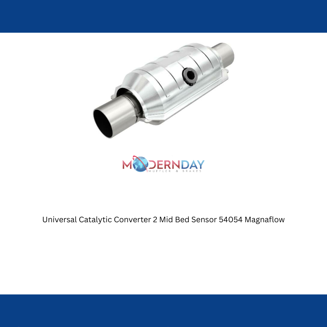 Universal Catalytic Converter 2 Mid Bed Sensor 54054 Magnaflow