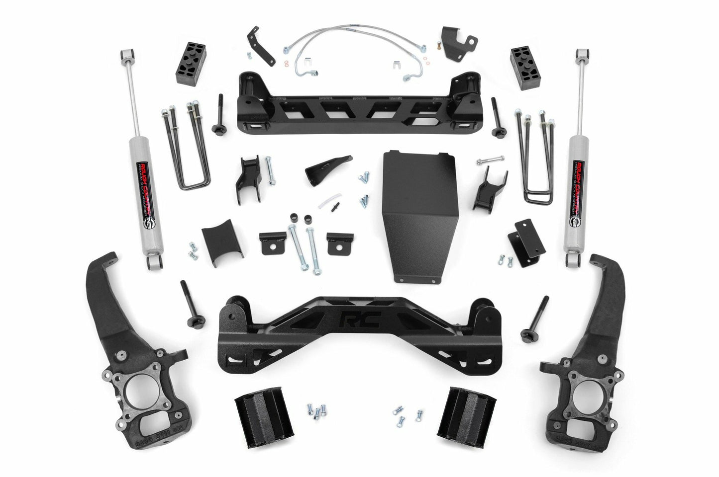 Fits Ford F-150 4WD (2004-2008) 4 Inch Lift Kit; 54720