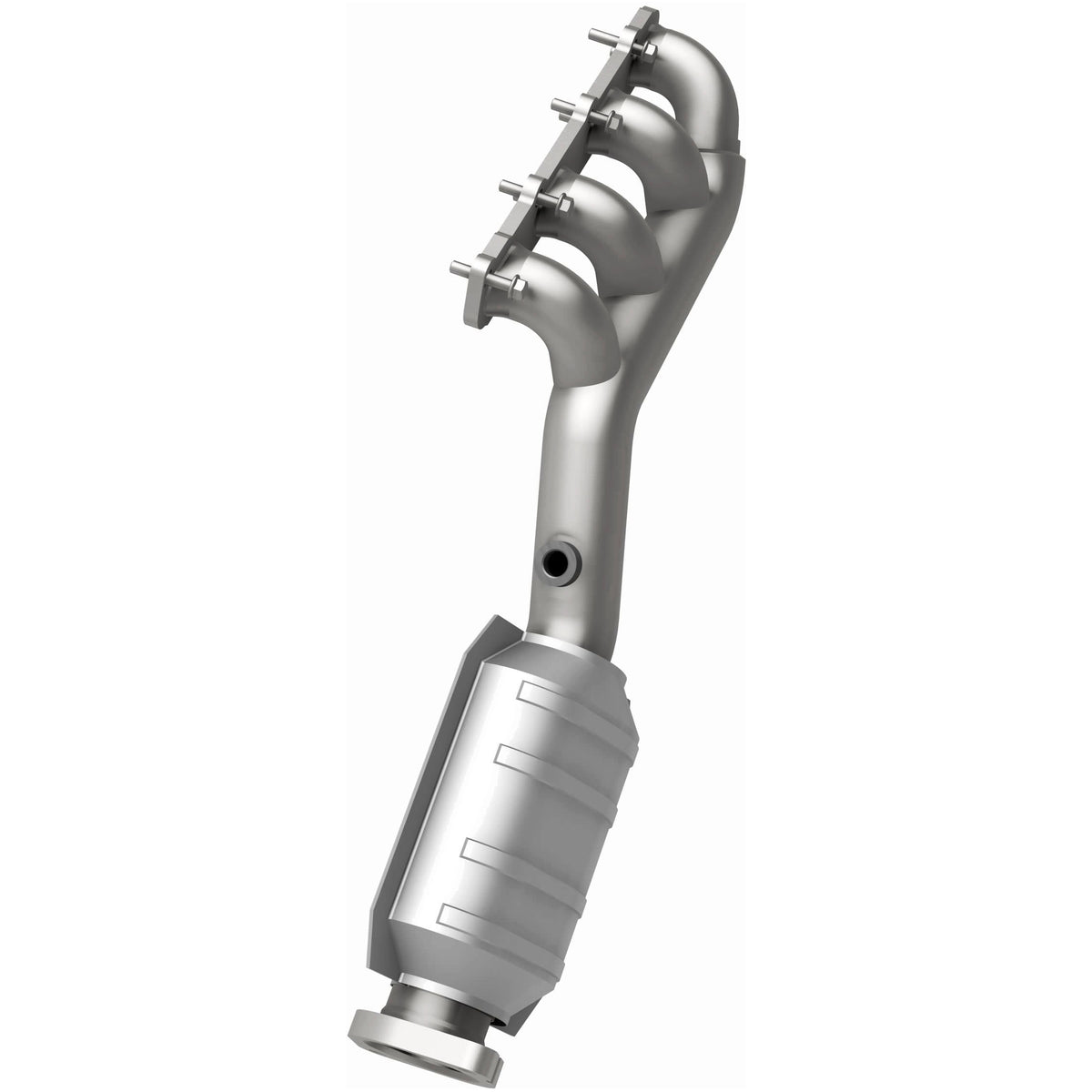 Catalytic Converter with Integrated Exhaust Manifold for HM Grade Federal / EPA Compliant Direct-Fit Manifold Catalytic