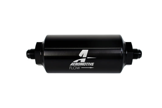 Fuel Filter High Flow Fuel System Universal Fit Aeromotive 12345-BGPL