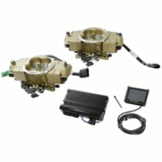 Holley EFI Terminator X Stealth 4150 2x4 - Gold 550-1076