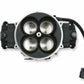 Holley EFI Terminator X Stealth 2x4 4500 Kit - Black 550-1081