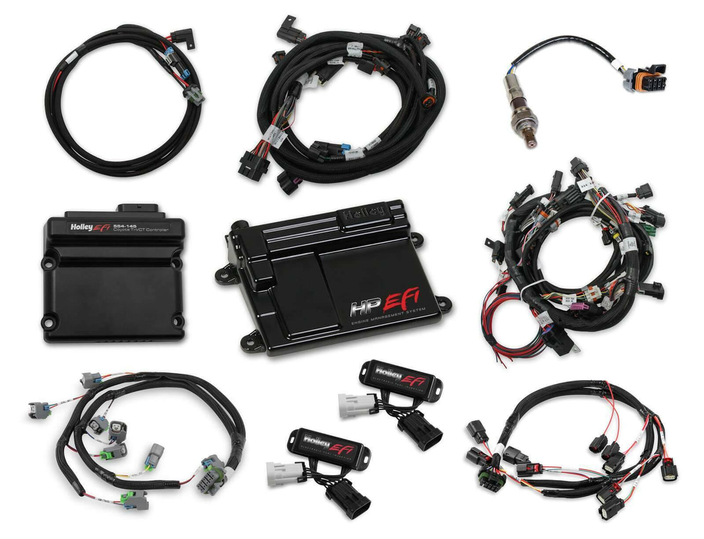 2013-2015.5 Ford Coyote Ti-VCT HP EFI Kit, NTK O2, USCAR INJ - 550-625N