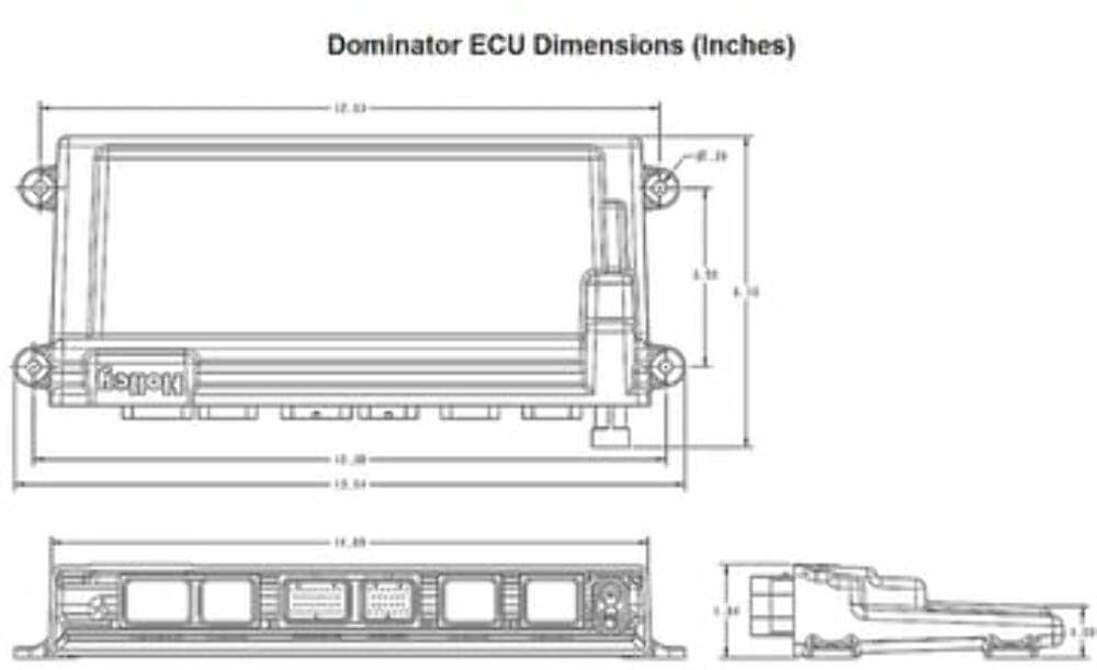 Dominator EFI Kit - Universal Main Harness  with EV1 Injector Harness 550-652