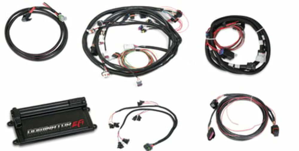 Dominator EFI-LS2 Main Harness w/ Trans and DBW w/EV1 Injector Harness 550-660