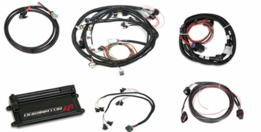Dominator EFI-LS2 Main Harness w/ Trans and DBW w/EV1 Injector Harness 550-660