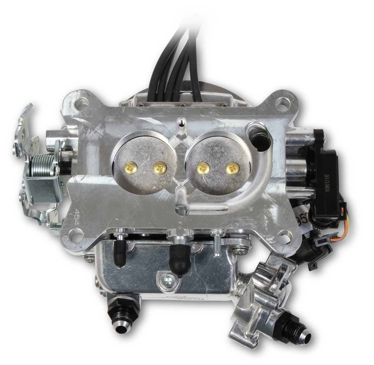 Holley Sniper EFI 550-849K 2300 Carb 2 Barrel Master Fuel Injection Kit Polished