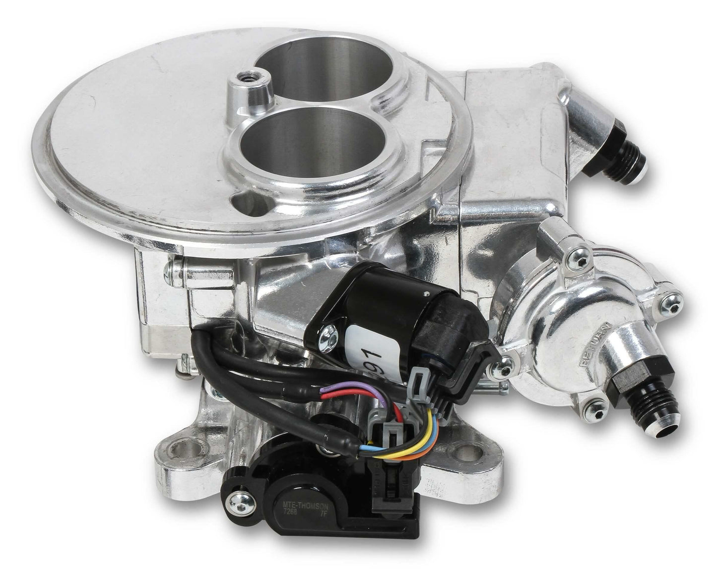 Holley Sniper EFI 550-849K 2300 Carb 2 Barrel Master Fuel Injection Kit Polished