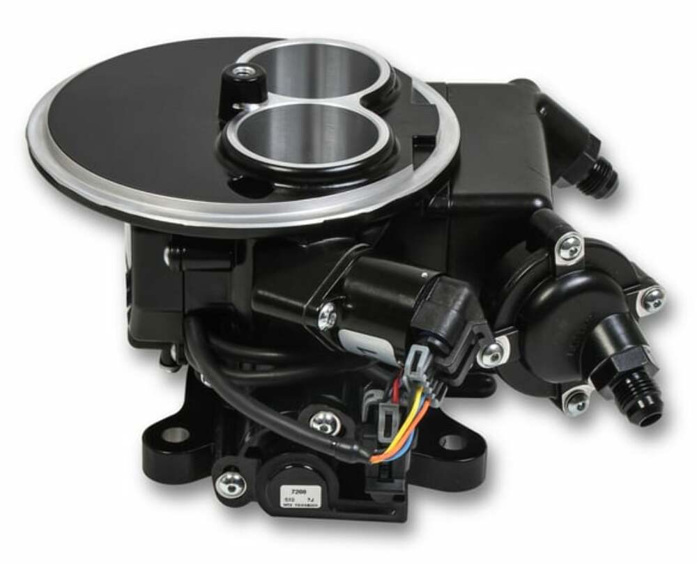 550-850 Holley Sniper EFI 2300 Self-Tuning Kit Black Finish Fuel Injection Carb