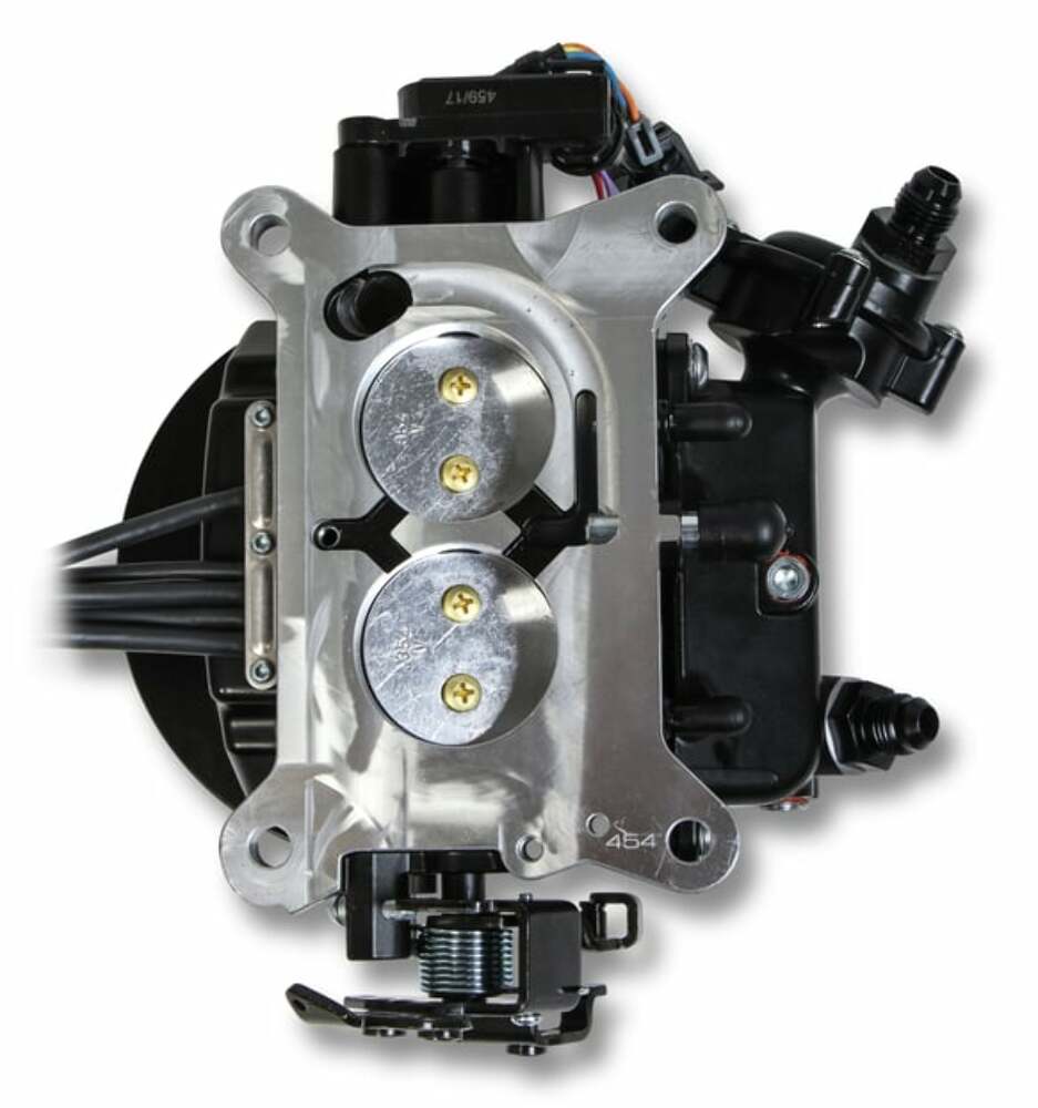 550-850 Holley Sniper EFI 2300 Self-Tuning Kit Black Finish Fuel Injection Carb