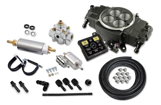 Holley 550-871K Holley Sniper EFI Stealth 4150 Master Kit - Black Finish