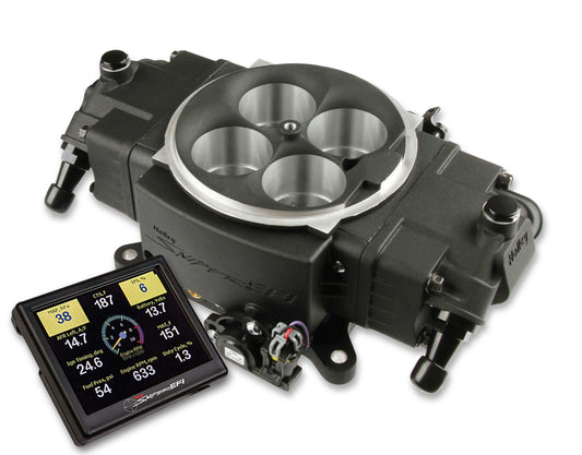 HOLLEY SUPER SNIPER STEALTH 4150 - EFI - up to 1250HP - BLACK FINISH - 550-877