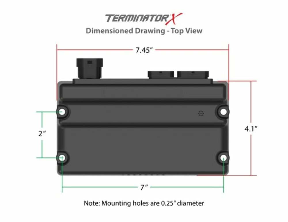 Terminator X 58x/4x EV6 LS MPFI Kit - Without 3.5 Handheld - 550-905T
