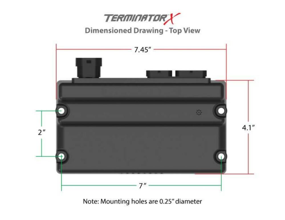 Terminator X 58x/4x EV1 LS MPFI Kit - Without 3.5 Handheld - 550-910T