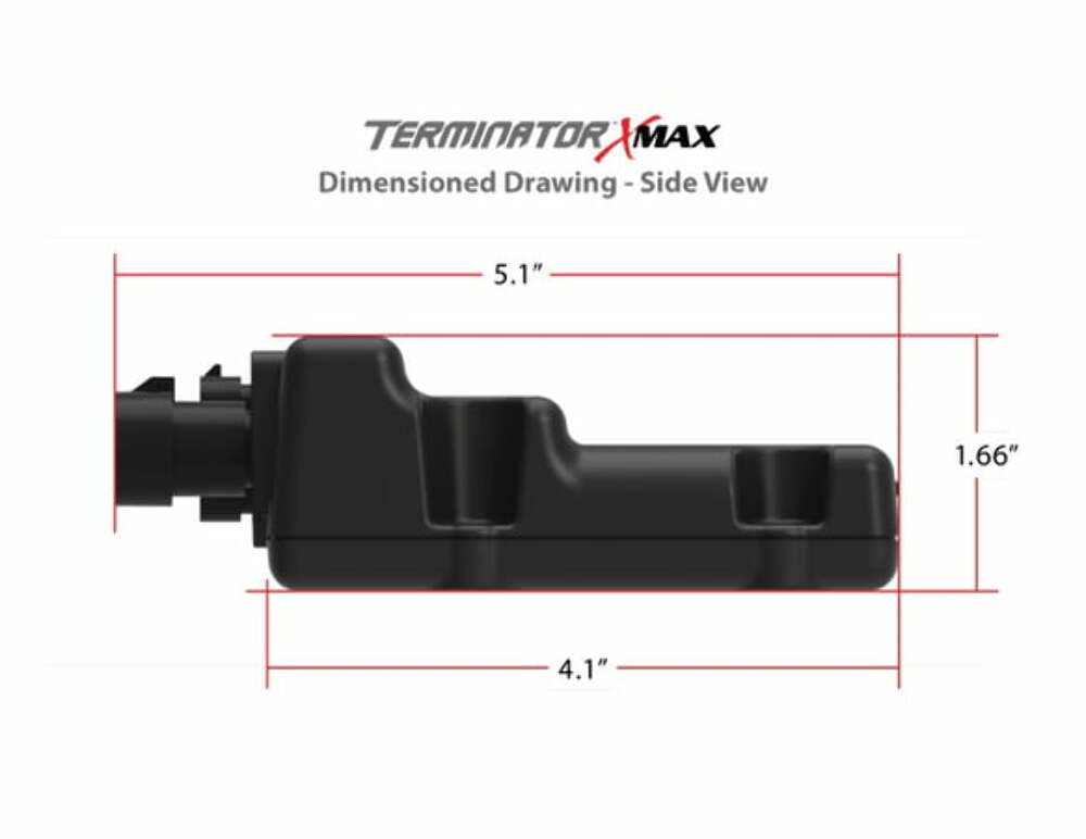 Terminator X Max 58x/4x EV6 LS MPFI & DBW Throttle w/o 3.5 Handheld - 550-931T