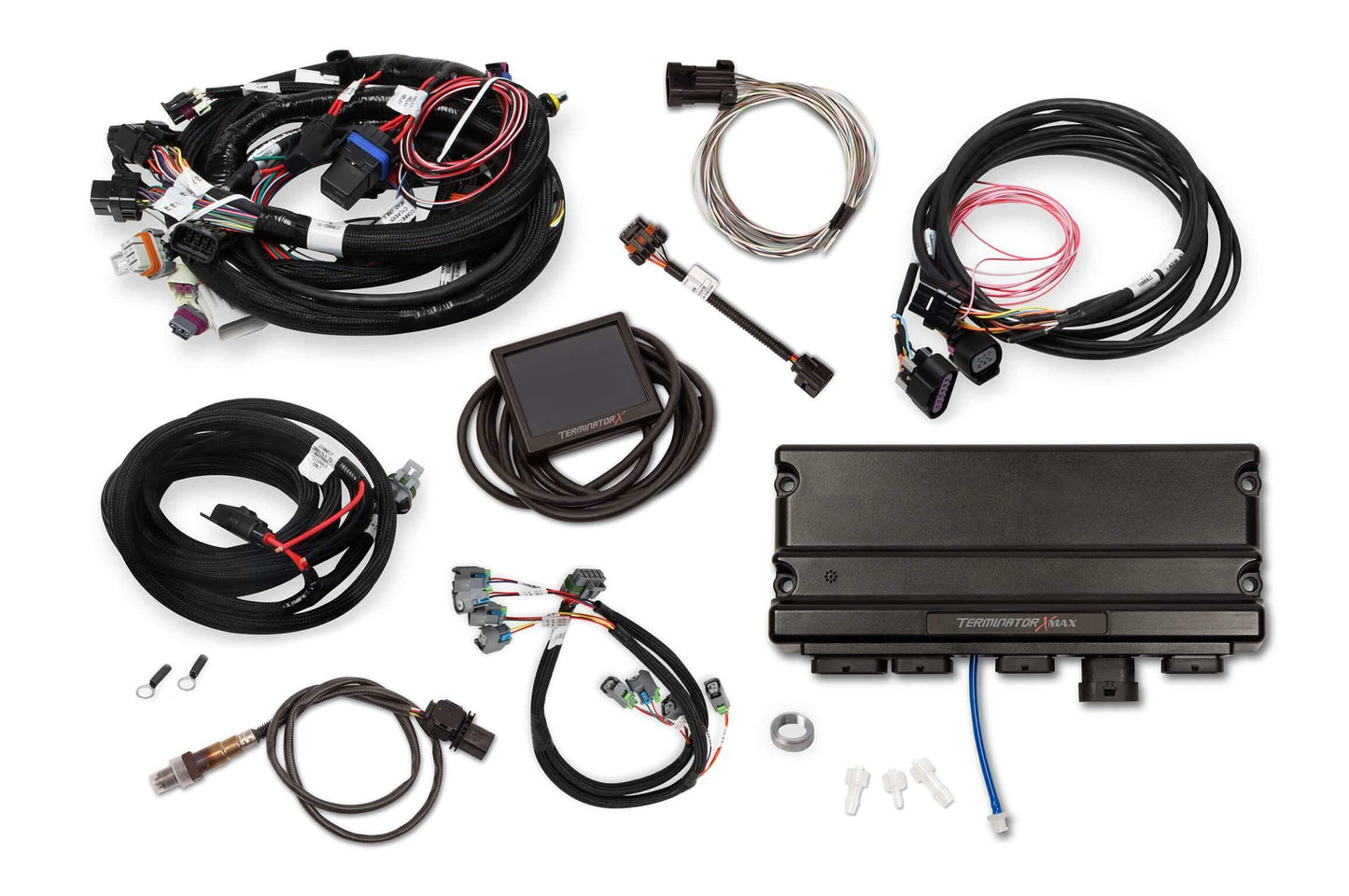 Terminator X Max 24x/1x EV6 LS MPFI Kit with DBW Throttle Body Control - 550-932