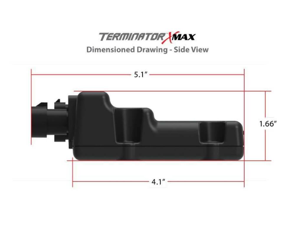 Terminator X Max 58x/4x EV1 LS MPFI & DBW Throttle w/o 3.5 Handheld - 550-933T