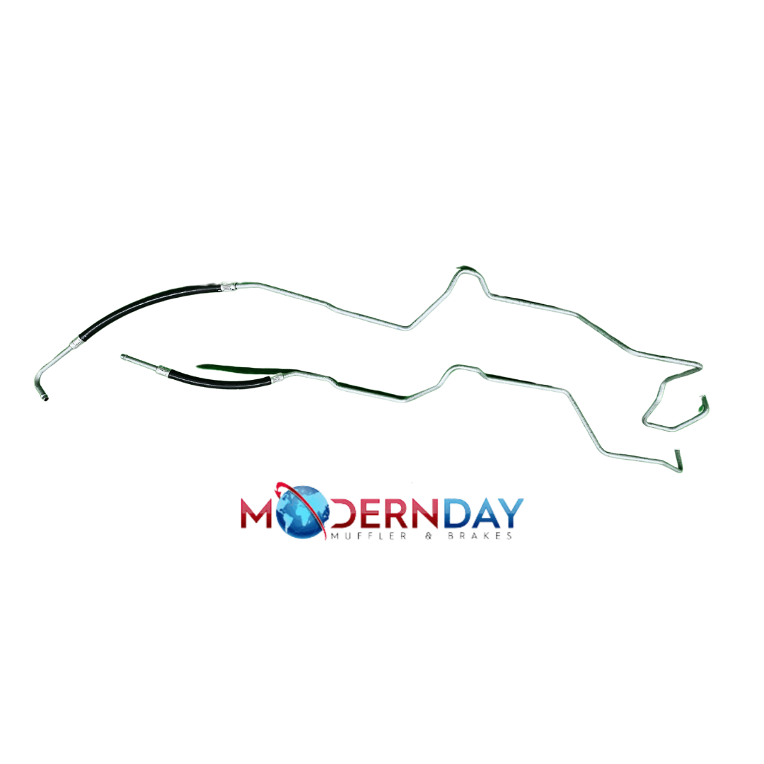 2005-2006 Wrangler Transmission Cooling Supply and Return Lines 55037624AI-MD - Transmission Lines Car Part People