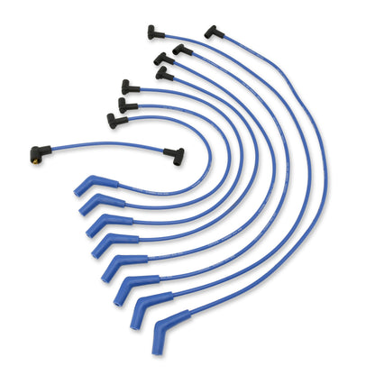 Spark Plug Wire Set Universal 8mm Silicone 5000 ohm/ft Hi Energy Blue 64606
