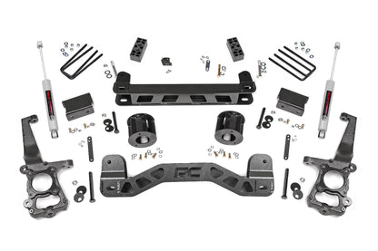 Fits Ford F-150 2WD (2015-2020) 4 Inch Lift Kit; 55130
