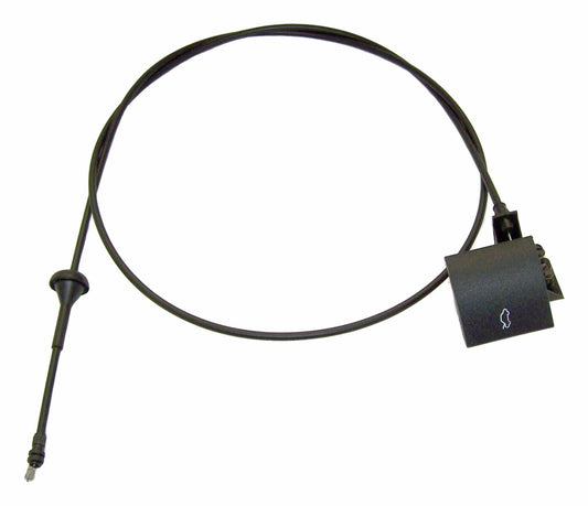 Crown Automotive - Metal Black Hood Release Cable - 55135532AB