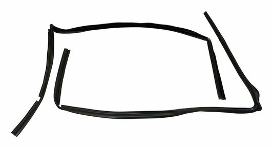 Fits 1999-2004 WJ Grand Cherokee; Door Glass Seal Set -55136024K-CRN