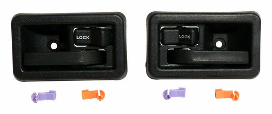 Vintage - Plastic Black Door Handle Kit - 55176476K