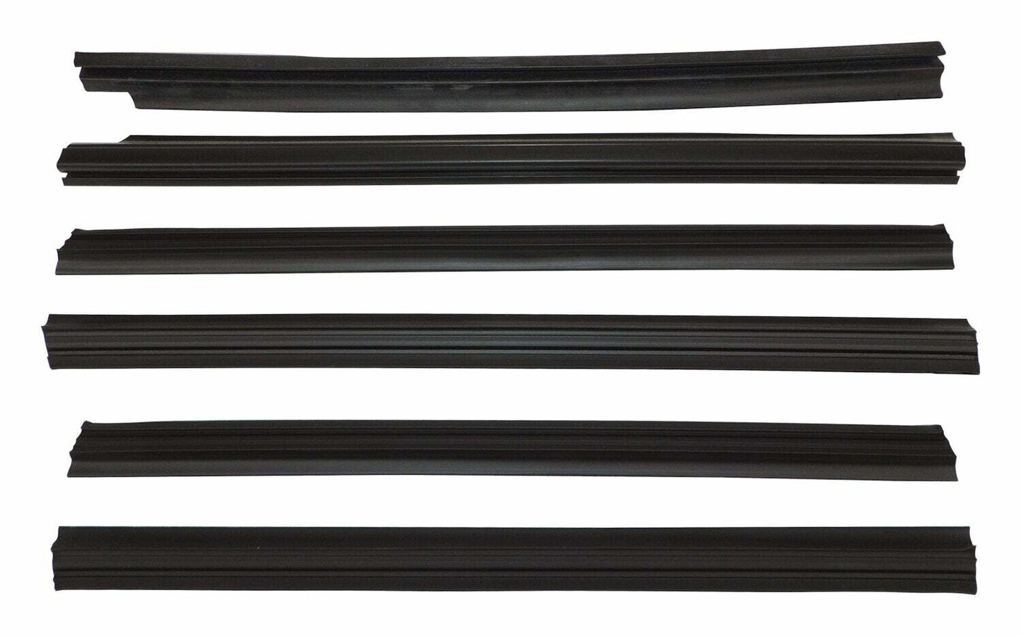 1984-1996 Jeep Cherokee Window Glass Weatherstrip Kit XJ 4 Door Crown 55235404MK
