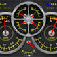 Holley EFI Digital Dash Gauges 553-106