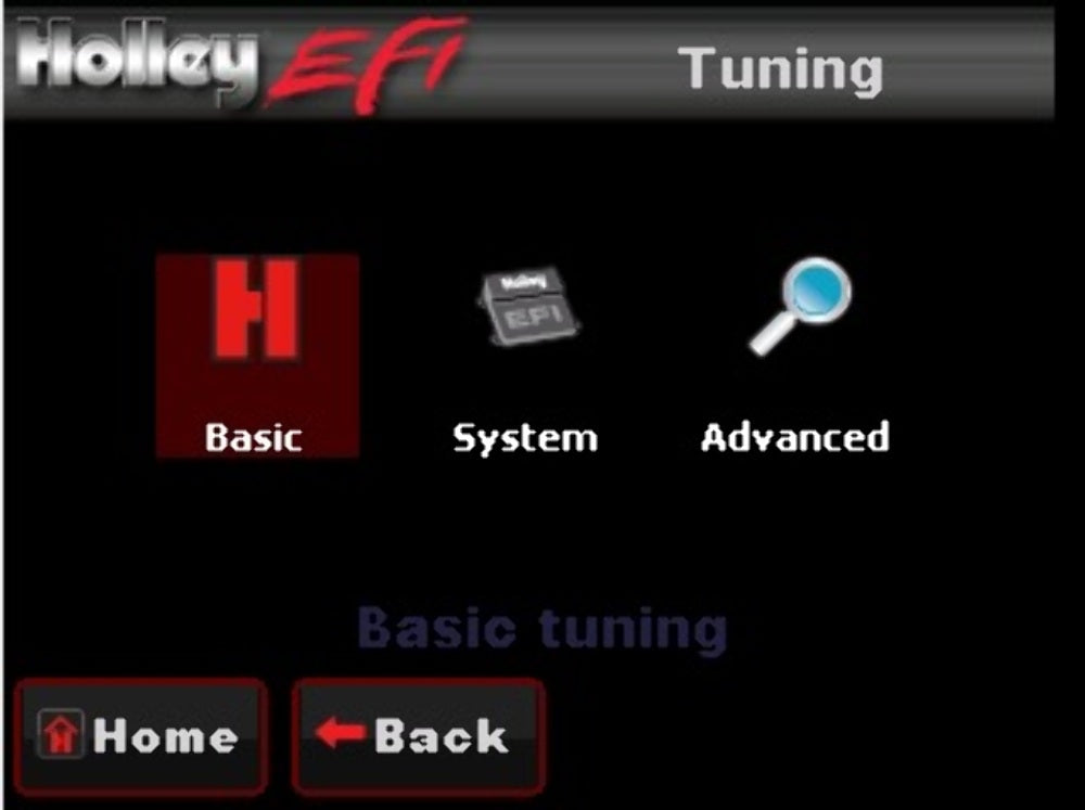 Holley LCD Touch Screen - 553-108