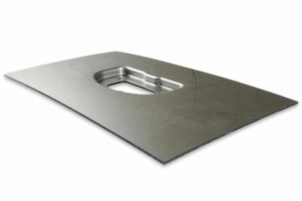 Racepak IQ3 Dash Panel - Brushed Aluminum 553-354