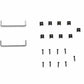 Holley Dash Bezels for the Holley EFI 6.86 Dashes - 553-395