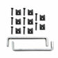 1970-73 Chevelle 7.4L Holley Dash Bezels for Holley EFI 6.86" PRO Dashes 553-417