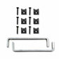 1969-1972 Blazer 4.1L Holley Dash Bezels for Holley EFI 6.86" PRO Dashes 553-419
