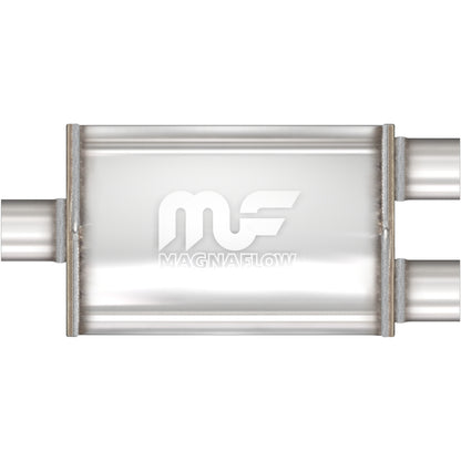 Exhaust Muffler for 5 X 8in. Oval Straight-Through Performance Exhaust Muffler MagnaFlow 12128