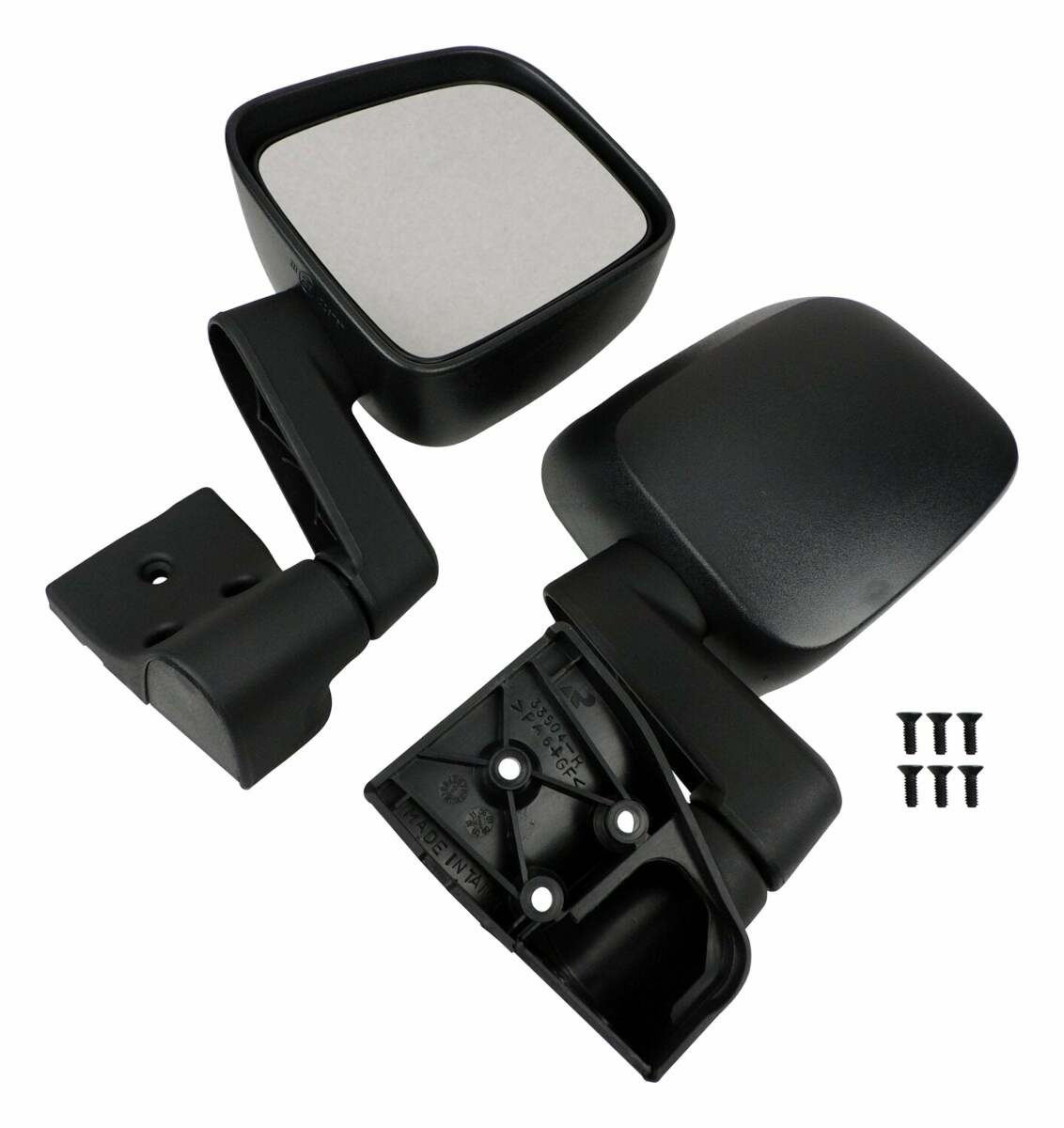 Crown Automotive - Metal Black Mirror Set - 55395060K