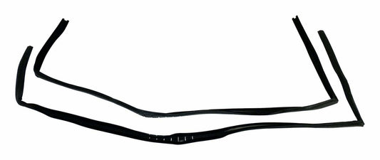 Crown Door Glass Seal Kit for 1997-2006 Jeep TJ Wrangler w/ Full Steel Doors - 55395174K