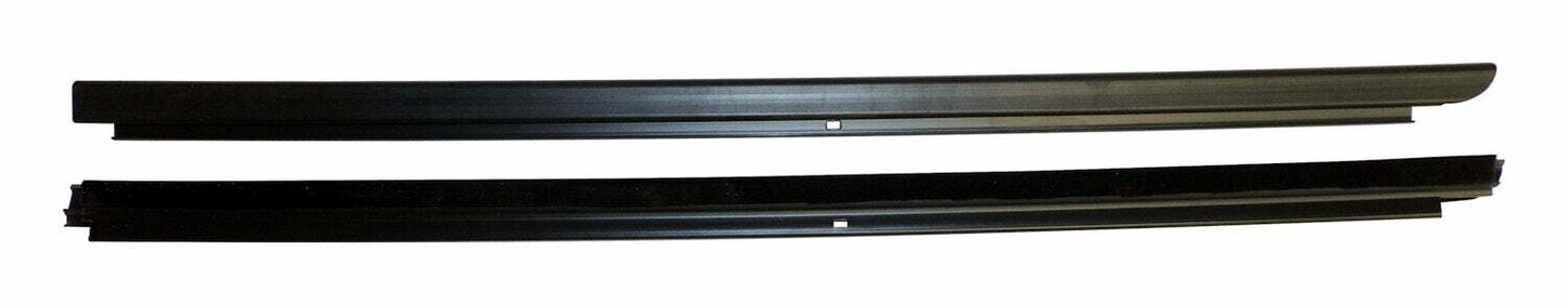 Fits 2007-2018 JK Wrangler; Door Glass Weatherstrip Set -55395268K-CRN