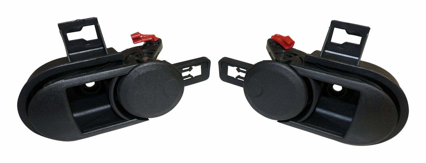 Fits 2007-2008 JK Wrangler; Door Handle Set -55395406K-CRN