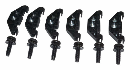 Crown Automotive - Steel Black Hard Top Hardware Kit - 55397093K